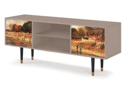 Móvel De Tv| Mueble de TV - 170х69х48 cm - T2 - The Banks, Latte Bege