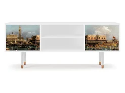 Mueble de TV - 170х69х48 cm - T2 - The Bucintoro, Branco^ Móvel De Tv
