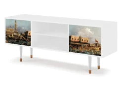 Mueble de TV - 170х69х48 cm - T2 - The Bucintoro, Branco^ Móvel De Tv