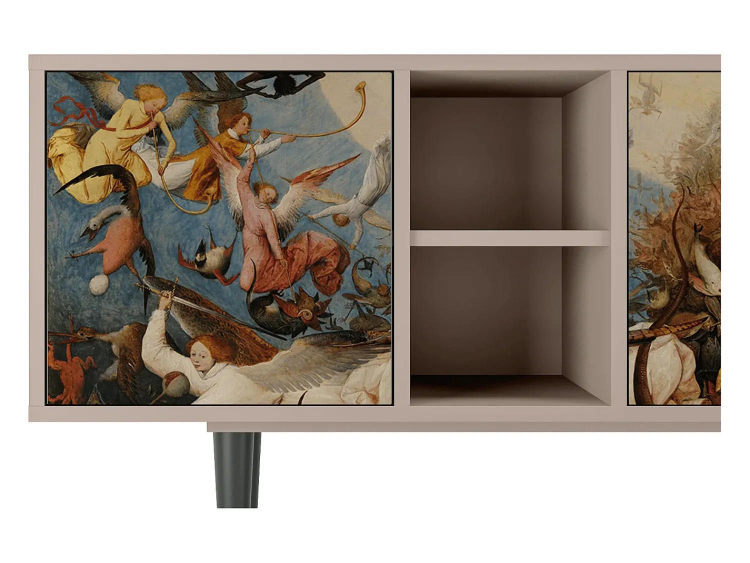 Mueble de TV - 150х69х41 cm - T5 - The Fall, Latte^ Móvel De Tv