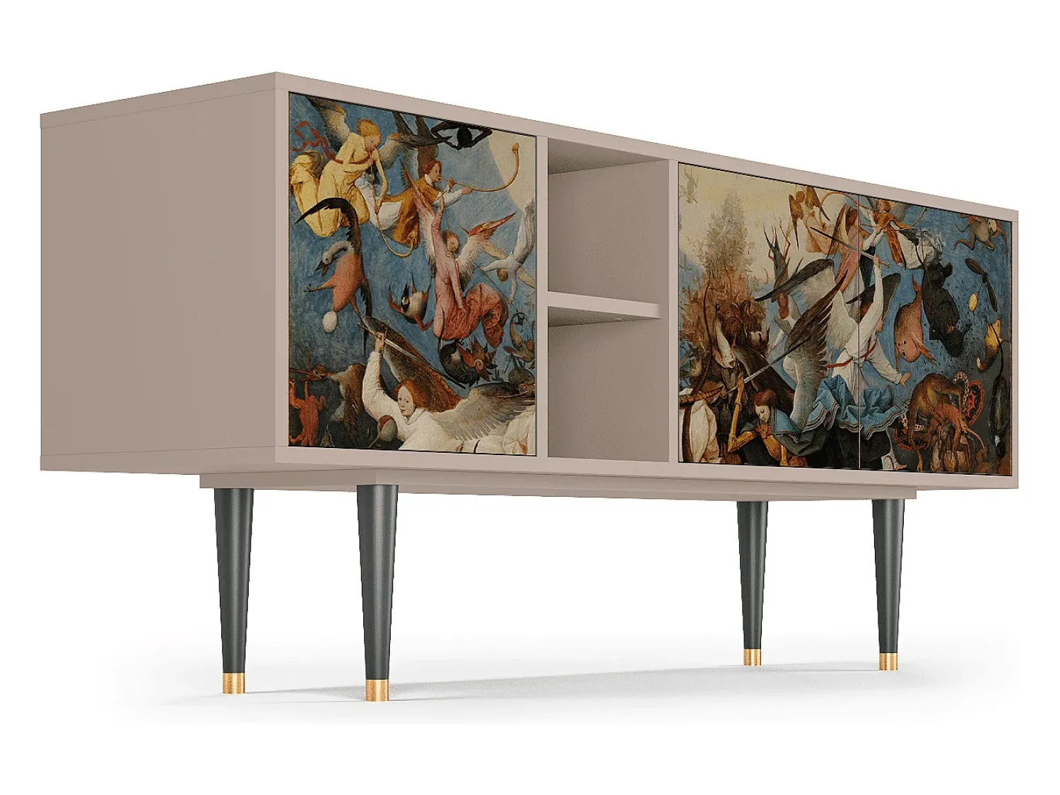 Mueble de TV - 150х69х41 cm - T5 - The Fall, Latte^ Móvel De Tv
