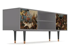 Mueble de TV - 170х69х48 cm - T2 - The Fall, Cinza^ Móvel De Tv