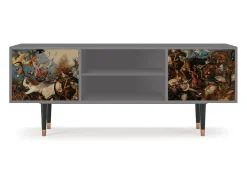 Mueble de TV - 170х69х48 cm - T2 - The Fall, Cinza^ Móvel De Tv