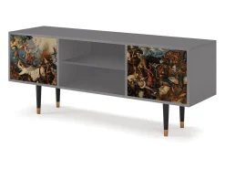 Mueble de TV - 170х69х48 cm - T2 - The Fall, Cinza^ Móvel De Tv