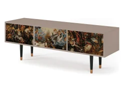 Móvel De Tv| Mueble de TV - 170х59х48 cm - T4 - The Fall, Latte Bege
