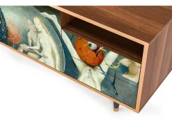 Móvel De Tv* Mueble de TV - 125х56х41 cm - T7 - The Garden Of by Bosch, Nogueira Castanho