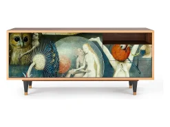 Móvel De Tv* Mueble de TV - 125х56х41 cm - T7 - The Garden Of by Bosch, Nogueira Castanho