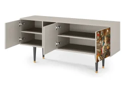 Outlet Mueble de TV - 150х69х41 cm - T5 - The Younger - Spring, Areia Bege