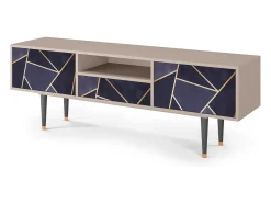 Móvel De Tv| Mueble de TV - 170х59х41 cm - T6 - The Amethyst, Areia Bege