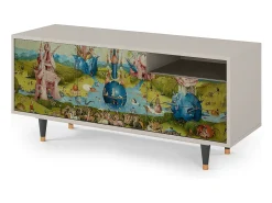 Móvel De Tv* Mueble de TV - 125х56х41 cm - T7 - The Garden 2 by Bosch, Areia Bege