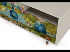 Móvel De Tv* Mueble de TV - 125х56х41 cm - T7 - The Garden 2 by Bosch, Areia Bege