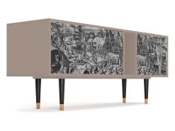 Móvel De Tv* Mueble de TV - 170х69х48 cm - T1 - The Festival of Saint, Latte Bege
