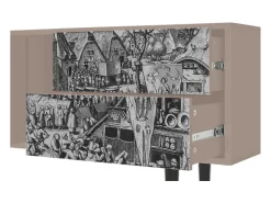 Móvel De Tv* Mueble de TV - 170х69х48 cm - T1 - The Festival of Saint, Latte Bege