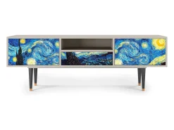 Móvel De Tv| Mueble de TV - 170х59х41 cm - T6 - The Starry Night , Areia Bege
