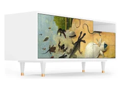 Mueble de TV - 125х56х41 cm - T7 - The Garden by Bosch, Branco^ Móvel De Tv