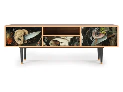 Clearance Mueble de TV - 170х59х41 cm - T6 - The Garden 2, Nogueira Castanho