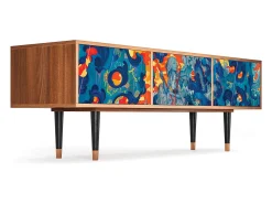 Mueble de TV - 170х59х48 cm - T4 - The Girl - James Jean, Nogueira^ Móvel De Tv