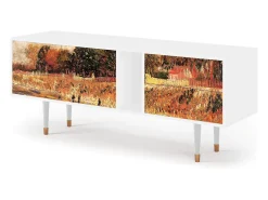 Mueble de TV - 170х69х48 cm - T1 - The Banks, Branco^ Móvel De Tv