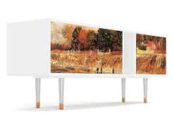 Mueble de TV - 170х69х48 cm - T1 - The Banks, Branco^ Móvel De Tv