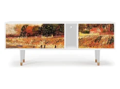 Mueble de TV - 170х69х48 cm - T1 - The Banks, Branco^ Móvel De Tv