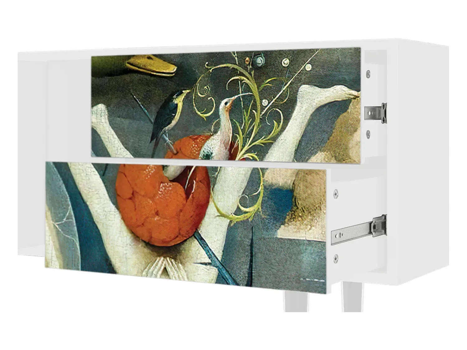 Clearance Mueble de TV - 170х69х48 cm - T1 - The Garden Of by Bosch, Branco Bege