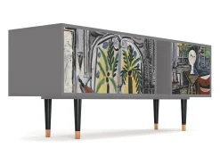 Mueble de TV - 170х69х48 cm - T1 - The Studio , Cinza^ Móvel De Tv
