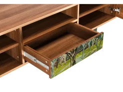 Sale Mueble de TV - 170х59х41 cm - T6 - The Branco Orchard, Nogueira Castanho