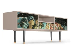 Móvel De Tv* Mueble de TV - 170х59х41 cm - T6 - The Birth of Venus, Latte Bege