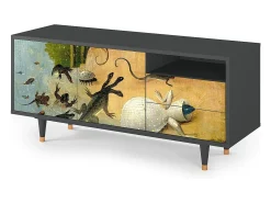 Mueble de TV - 125х56х41 cm - T7 - The Garden by Bosch, Antracite^ Móvel De Tv