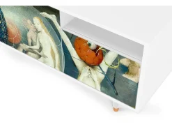 Clearance Mueble de TV - 125х56х41 cm - T7 - The Garden Of by Bosch, Branco Bege