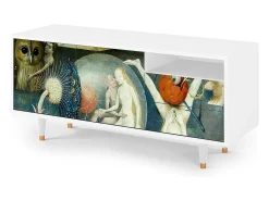 Clearance Mueble de TV - 125х56х41 cm - T7 - The Garden Of by Bosch, Branco Bege
