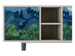 Móvel De Tv| Mueble de TV - 150х69х41 cm - T5 - The Oil Trees, Areia Bege