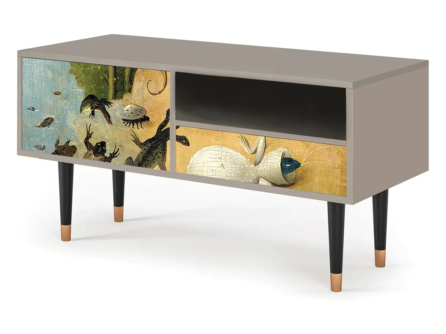 Móvel De Tv* Mueble de TV - 115х59х48 cm - T3 - The Garden by Bosch, Areia Bege