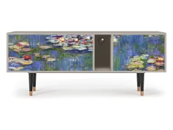Discount Mueble de TV - 170х69х48 cm - T1 - The water lily pond , Areia Bege