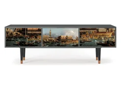 Clearance Mueble de TV - 170х59х48 cm - T4 - The Bucintoro, Antracite Cinza antracite