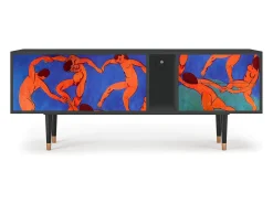 Mueble de TV - 170х69х48 cm - T1 - The Dance by Matisse , Antracite Cinza antracite