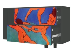 Mueble de TV - 170х69х48 cm - T1 - The Dance by Matisse , Antracite Cinza antracite