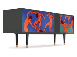 Mueble de TV - 170х69х48 cm - T1 - The Dance by Matisse , Antracite Cinza antracite