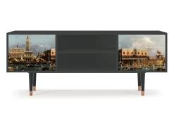 Mueble de TV - 170х69х48 cm - T2 - The Bucintoro, Antracite^ Móvel De Tv