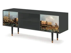 Mueble de TV - 170х69х48 cm - T2 - The Bucintoro, Antracite^ Móvel De Tv