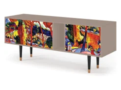 Móvel De Tv* Mueble de TV - 170х69х48 cm - T1 - The Turning Road, Latte Bege