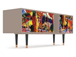 Móvel De Tv* Mueble de TV - 170х69х48 cm - T1 - The Turning Road, Latte Bege