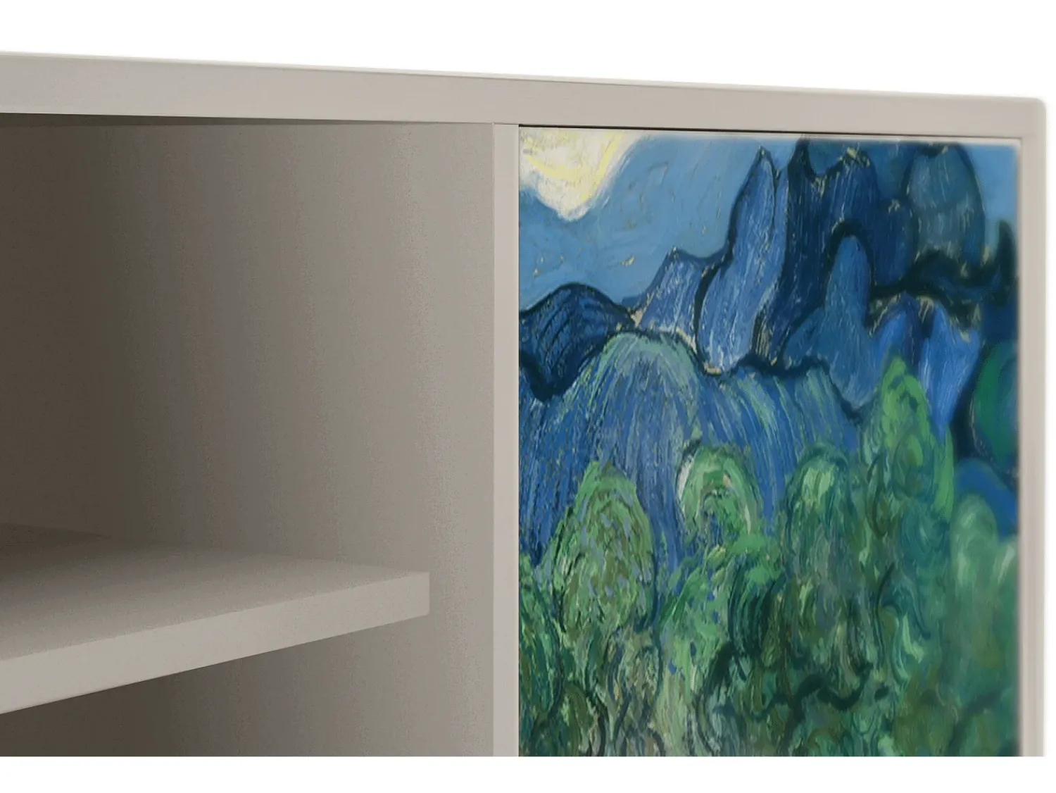 New Mueble de TV - 170х69х48 cm - T2 - The Oil Trees, Areia Bege