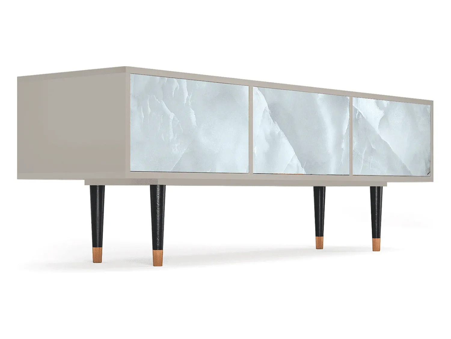 Móvel De Tv* Mueble de TV - 170х59х48 cm - T4 - The Onyx, Areia Bege