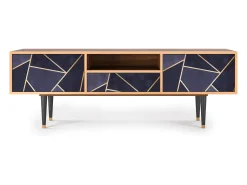 Discount Mueble de TV - 170х59х41 cm - T6 - The Amethyst, Nogueira Castanho