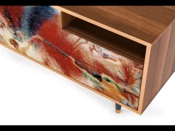 Mueble de TV - 125х56х41 cm - T7 - The City Rises, Nogueira^ Móvel De Tv