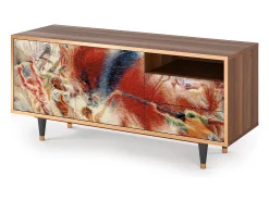 Mueble de TV - 125х56х41 cm - T7 - The City Rises, Nogueira^ Móvel De Tv