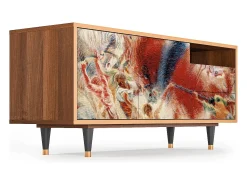 Mueble de TV - 125х56х41 cm - T7 - The City Rises, Nogueira^ Móvel De Tv