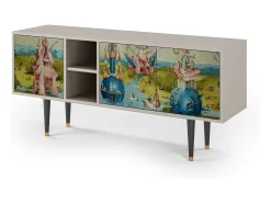 Móvel De Tv| Mueble de TV - 150х69х41 cm - T5 - The Garden 2 by Bosch, Areia Bege