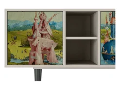 Móvel De Tv| Mueble de TV - 150х69х41 cm - T5 - The Garden 2 by Bosch, Areia Bege